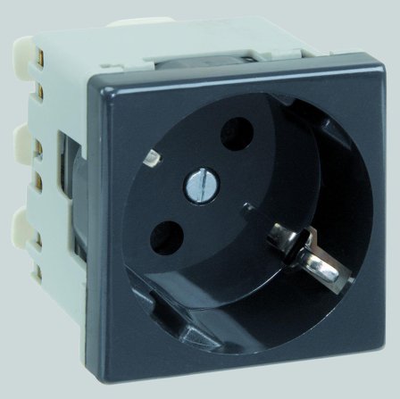 Elit 1172430 Uttag 1-vägs, jordad, Strömbrytare & vägguttag