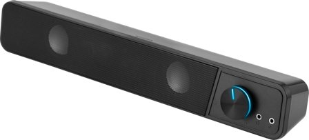 SPEEDLINK BRIO Stereo Soundbar, black