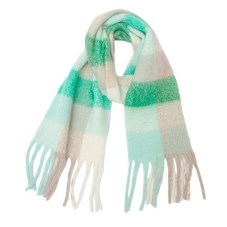 Talvi Naisten Lämmin Huivi Pitkä Huivi Suuret Huivit Kylmän Sään Paksu Peitto Huivit Värikäs Ruudullinen