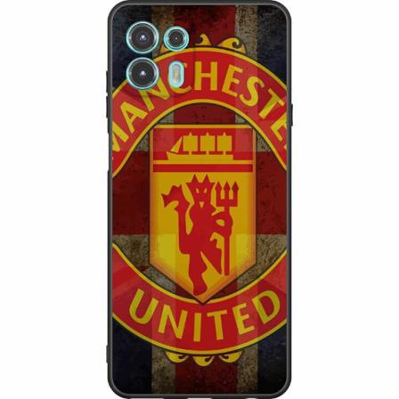 Motorola Edge 20 Lite Svart Skal Manchester United Fc