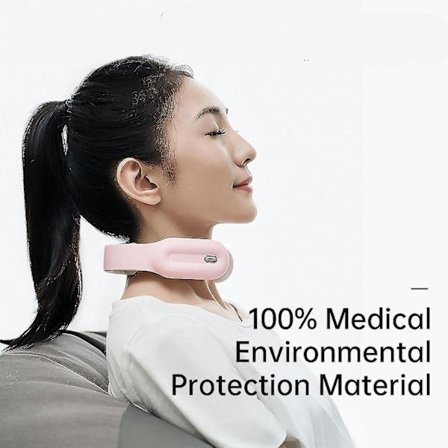 Elektrisk nackmassager med infraröd värme X.d (vit)