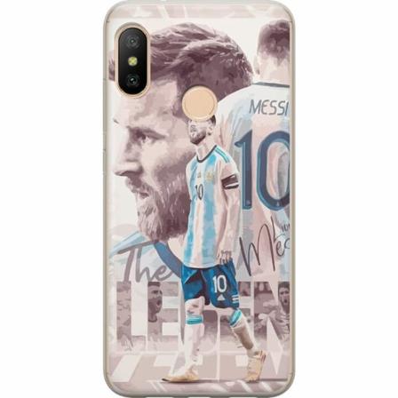 Xiaomi Redmi 6 Pro Genomskinligt Skal Messi