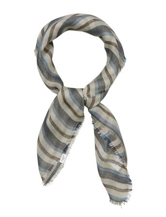 Mallie Wica Scarf Accessories Scarves Lightweight Scarves Blue Becksöndergaard