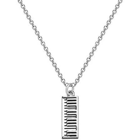 2 stk 45~60cm Pianotastatur-anheng Nøkkelring Pianoglydelås Musikk Smykke Gave til Pianist/Pianolærer/Musikkelsker