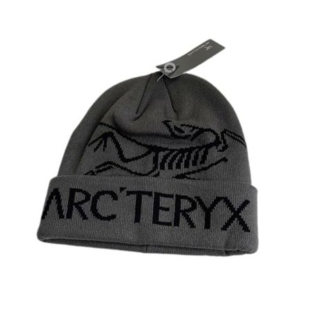 Arcteryx Bird Head Sort Toque Hue Strikket Hat Navy Blå