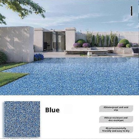 2025 Høyglans Marmoreffekt Epoksy Gulvbelegg, Garasjegulvmaling, Gulvmaling