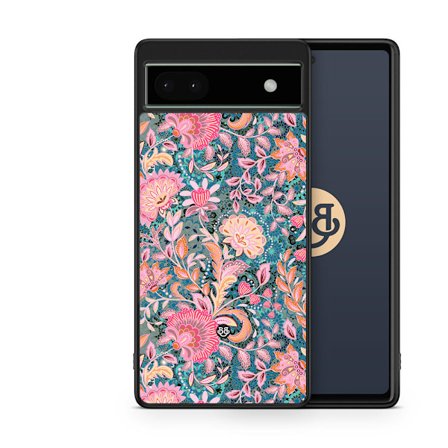 Bjornberry Skal Google Pixel 6a - Fantasy Flowers