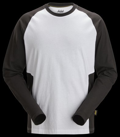 Snickers Workwear 2450-0904 T-shirt vit/svart Vit/svart, Kläder
