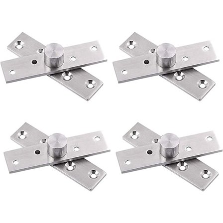 360 graders skjult rotasjon dørpivot hengsler 4 stk pivot hengsel f