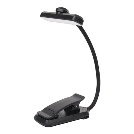 Boglampe / Læselampe 24 LED'er - 3 Farver - Lang Holdbarhed - Klemme - Øjenvenlig - Børnevenligt Design_TF_TF