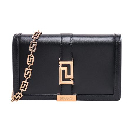 Versace, Shoulder Bags Czarny, Kobieta, Rozmiar: ONE Size