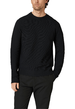 Sail Racing Element Seamless Crewneck Stickat Herr Grå XL