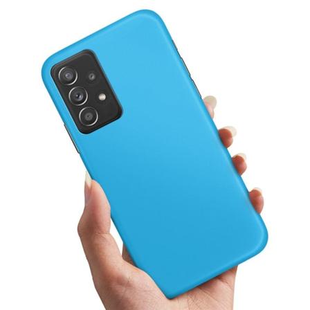 Samsung Galaxy A52/A52s 5G - Deksel/Mobildeksel Lyseblå Multicolor