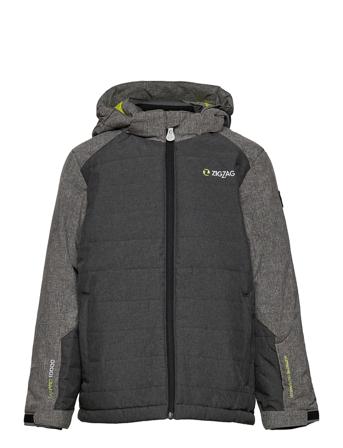 Antipolis Melange Ski Jacket W-Pro10000 Grey ZigZag