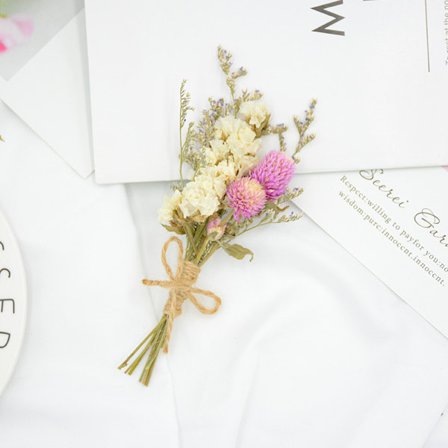 Evig Blomst Tørket Blomst Festival Gave Mini Liten Blomsterbukett Aromaterapi Flaske Brystblomst