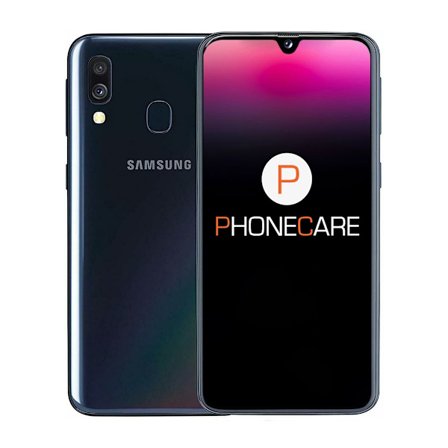 Begagnad Galaxy A40 64GB Black - Använt skick C
