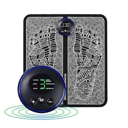 Ems Elektrisk Fotmassasjemaskin for Sirkulasjon Fotrefleksologi Massasjemaskin Fotsirkulasjonsmassasje - 6 Moduser 9 Intensiteter