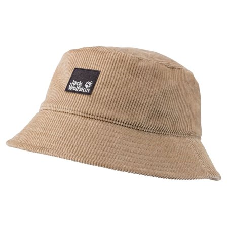 Jack Wolfskin Nature Corduroy Bucket Unisex hats Beige L