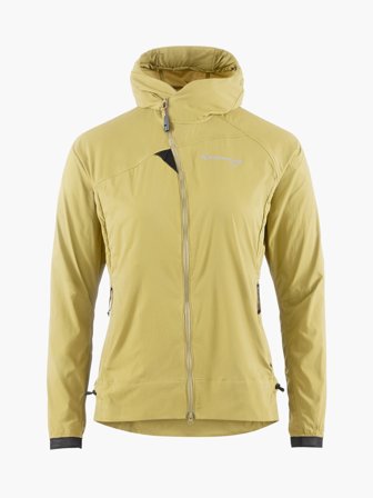 Klättermusen Nal Kapuzenjacke Damen - Dark Straw - S