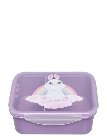 Lunchbox, Yellow Heart Home Meal Time Lunch Boxes Purple Beckmann Of Norway
