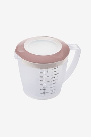 Westmark - Blandekande med låg, HELENA, 1,4 l, - Rosa - Røreskåle & dejfade - Fra Homeroom