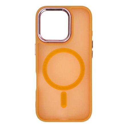 Magnetic Collection MagSafe iPhone 16 Pro Max-etui - Orange