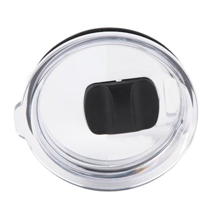 Magnetisk spildsikker tumbler låg erstatning til 30oz kop sort skyder design