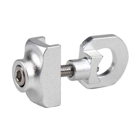 Sykkelkjede Tugs Justerer Strammer Aluminiumlegering BMX Fixie Feste [GGL] Silver