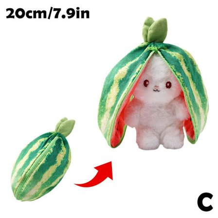 Kreativ morot kanin plysch leksak fylld mjuk kanin för barn Gir - high quality