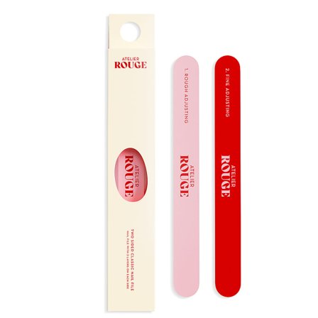 Atelier Rouge Two Sided Classic Nail File, Makeup, Negletilbehør, Neglefile