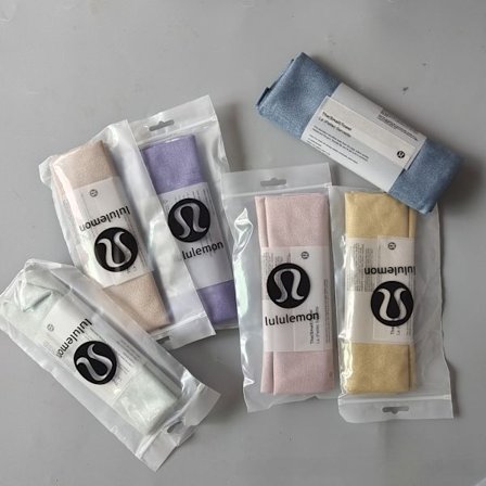 Lulu Yoga kaksipuolinen liukumaton harjattu hikeä imevä pyyhe Fitnesspyyhe yksivärinen Lulu Yoga -pyyhe