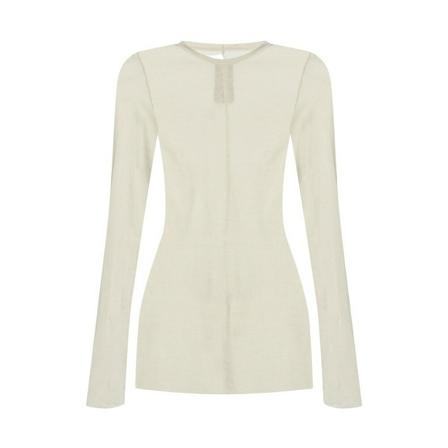 Rick Owens, T-Shirts Beige, Dames, Maat:M
