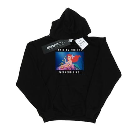 Disney Princess Womens/Ladies Ariel Väntar På Helgen Hoo Black XL