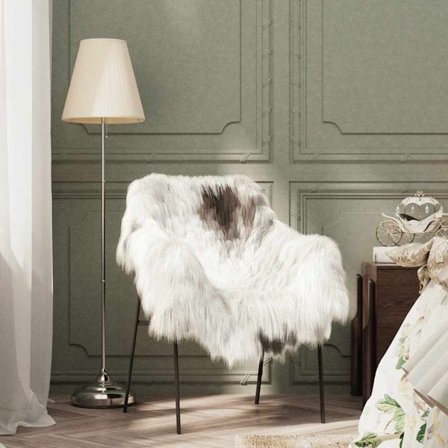 vidaXL Fårskinn flerfärgad (60-70)x(90-100) cm