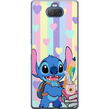 Kompatibelt Mobildeksel til Sony Xperia 10 Plus BMW M4 i neonlime driftstil med graffiti og urban street racing-følelse