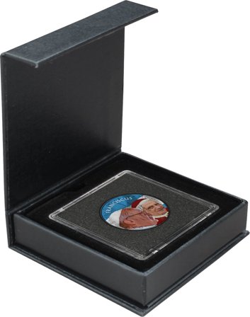 Vatikanet 2025 - Pave Frans og Pave Benedikt XVI - 1 farvet mønt - Ucirkuleret