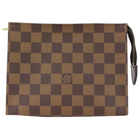 Louis Vuitton Vintage, Pre-owned Canvas louis-vuitton-bags Bruin, Dames, Maat:ONE Size