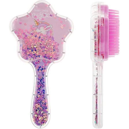 Hårbørste for små jenter og barn (3-8 år), glir gjennom floker