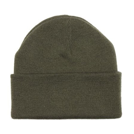 Beechfield - Grön cuff Beanie - Olive Green Cuff Blank Beanie @ Hatstore