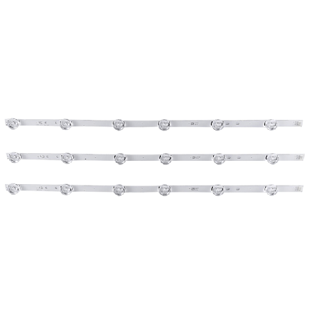 3 stk/lot Baklys Erstatningsbarer For Lg Lc320due Hc320dxn Nc320dxn Lc320dxe Fga6 32 Tommers Tv Led