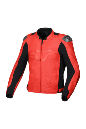 MC-Jakke Macna Aviant Air Rød/Sort 50