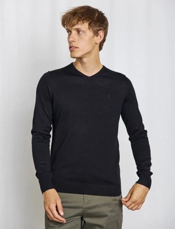Bruun & Stengade Bs Uranus Regular Fit Knitwear - Black - S