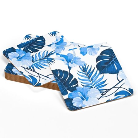 4-Pak - Glasbrikker Planter - Underlag til Glas