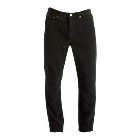 Saint Laurent Velvet Bukser Sort, Herre Bukser, Størrelse: W30