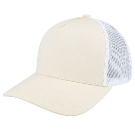 Equip - Grå trucker Keps - Blank Stone/White A-frame Trucker @ Hatstore
