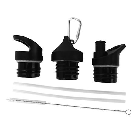 3 Pakkauksen Kansi Hydro Flask Standard Mouth -vesipulloon, Sisältää Pillikannen, Puruventtiilin ja Kierrekannen