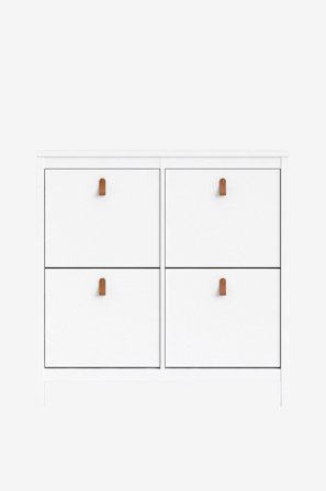 Tvilum - Skoskåp Madrid - Vit - Skoskåp - Från Homeroom