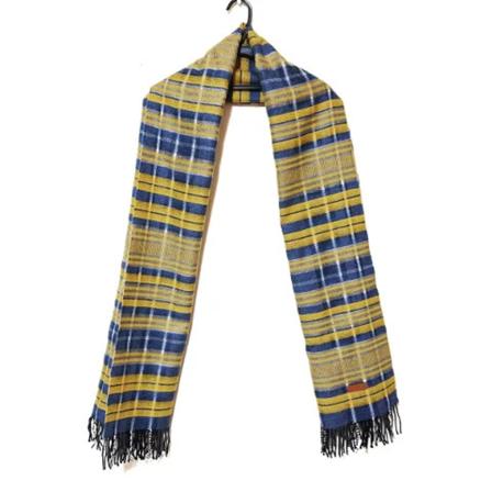 Hermès Vintage, Pre-owned Cashmere scarves Geel, Dames, Maat:ONE Size