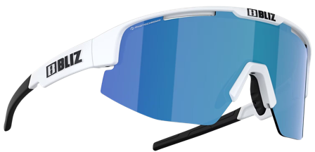 Bliz Matrix Shiny White Smoke w Blue Multi