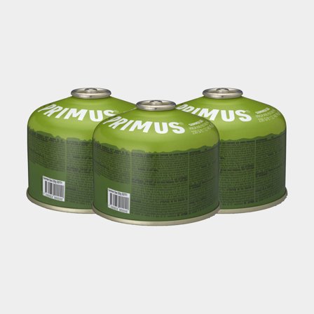 Gasfles / campinggas Primus Summer Gas, met schroefaansluiting, 15°C tot 40°C, 230 gram, 3-pack